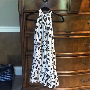 NEW Size M halter leopard sundress